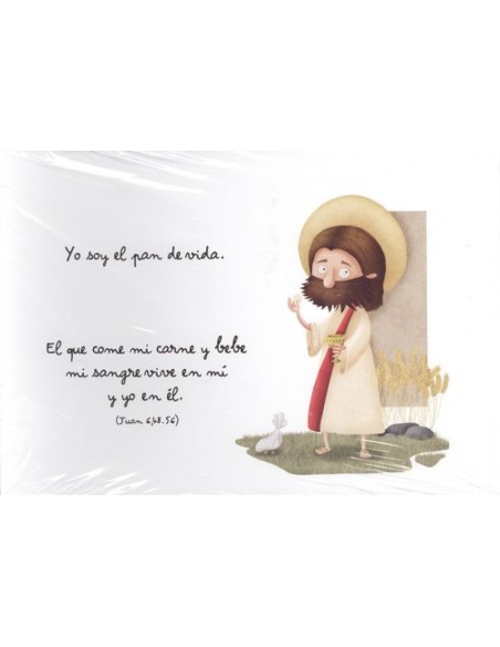 TARJETA RECUERDO 1ª COMUNION Mod5